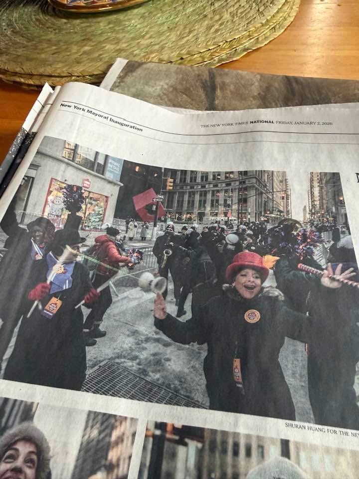 Us In the New York Times - January 2026